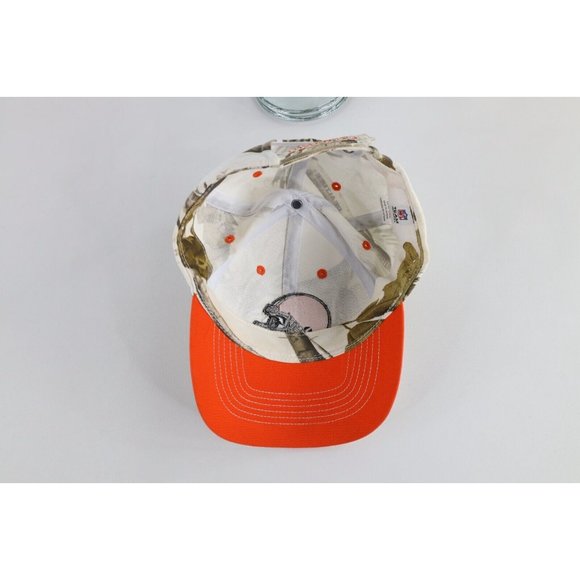 Vintage NFL Cleveland Browns Football Spell Out Realtree Camouflage Hat Cap - Picture 8 of 9